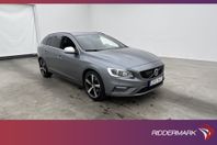 Volvo V60 Polestar D4 200hk R-Design VOC Navi D-Värm BLIS