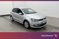 Volkswagen Polo 1.2 TSI 90hk Lågskatt Välservad 0,40l/Mil