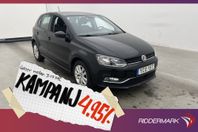 Volkswagen Polo 5-dörrar 1.2 TSI 90hk Bluetoo 4,95% Ränta