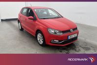 Volkswagen Polo 1.2 TSI 90hk Sensorer Farthållare