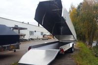 Aluminiumsläpvagn - 3s Alutrailers P500