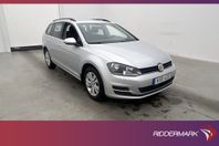 Volkswagen Golf Sportscombi TDI 110hk Värmare Adap-fart MOMS