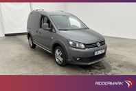 Volkswagen Caddy Cross 4M Värm Ny-Kamrem Drag 2xDörr 1-Ägare