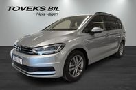 Volkswagen Touran 1.5 TSI 150hk I 7-sits I Drag I P-värmare