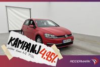 Volkswagen Golf 1.0 TSI 110hk Kamera CarPl 4,95% Ränta