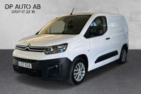 Citroën Berlingo  1.5 BlueHDi Skåpbil Automat Värme MOMS/VAT