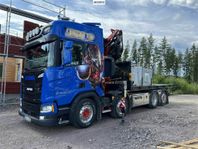 Kranväxlare, Scania R450, Fassi med JIBB