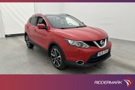 Nissan Qashqai 1.2 DIG-T 115hk Tekna Pano 360° Navi Keyless