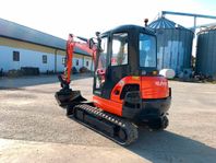 Kubota KX101-3 minigrävare, rototilt, svensksåld