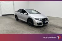 Honda Civic i-DTEC 120hk Sport Kamera Farthållare