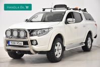 Mitsubishi L200 2.4 4WD Aut Kåpa Släde Moms SoV-Hjul 181hk