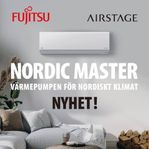 Fujitsu Luftvärmepumpar (Komplett Installation)