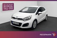 Kia Rio 1.4 CVVT 109hk Advance Rattvärme 0,64l/mil Välservad