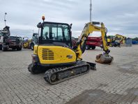 Yanmar SV60 minigrävare med tiltrotator SS10