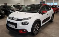 Citroën C3 1.2 VTi(82hk)Backkamera/Panoramaglastak/Euro 6