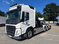 Volvo FM13 500 8x4*4 Tridem Kranväxlare Hiab 358 Kran