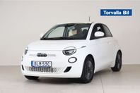 Fiat 500E Icon 42 kWh 118hk Eyepark pack + Vinterhjul