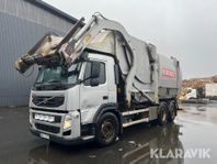 Sopbil Volvo FM 6*2 med Frontlastare