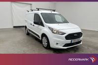 Ford Transit Connect LWB Värmare Dragkrok B-Kamera Moms