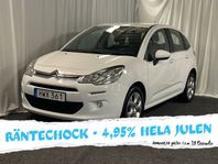 Citroën C3 1.2 VTi , låga mil, 1 brukare