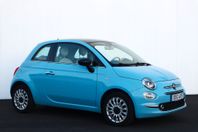 Fiat 500 1.2|Lounge|Panorama|Euro 6|Svensksåld|69hk