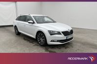 Skoda Superb TDI 4x4 L&K Värmare Canton Skinn Kamera Drag