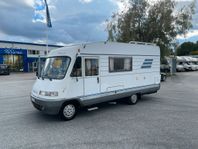 Fiat Hymermobil 544 Classic B-körkort Nybesikt/gasoltest