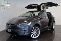 Tesla Model X P90D 7-Sits Insane+ Fri Supercharge MOMS 772hk