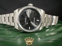 Rolex Oyster Perpetual 39 114300 Dark Rhodium Fullset 2018