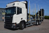 Scania R660B6X4NB Timmerbil