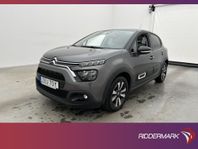 Citroën C3 1.2 PureTech 110hk Kamera CarPlay Farthållare