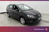 Volkswagen Sharan 2.0 TDI 4M 7-Sits Värmare Pano Drag