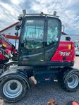 Yanmar B95W hjulgrävare demokörd