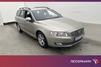 Volvo V70 D4 181hk Momentum VOC Navi Halvskinn BLIS Drag