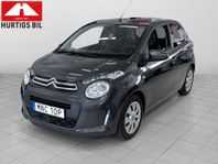 Citroën C1 5-dörrar 1.0 VTi Euro 6 72hk/V-hjul/Backkamera/