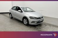 Volkswagen Polo 1.0 TSI 95hk Sensorer Bluetooth Lågskatt