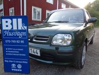 Nissan Micra 3-D UNIKT VÄLVÅRDAD/END. 5900 MIL/EN ÄG/NYBES