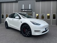 Tesla Model Y Performance AWD Svensksåld Panorama Moms