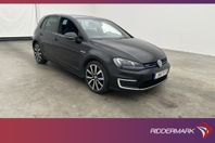 Volkswagen Golf GTE 204hk Värmare Kamera Navi Sensorer Drag