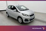 Peugeot 108 PureTech 68hk Farthållare Lågskatt 0,38l/Mil