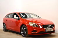 Volvo V60 D3 Geartronic R-Design Navi Halvskinn PDC Euro 5