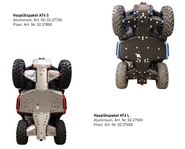 Segway SNARLER AT6 *UTFÖRSÄLJNING* Hasplast/Hasplåt/Packbox