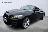 BMW 220i Cabriolet, F23 M Sport, GPS, Låga mil 184hk