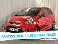 Kia Picanto 5-d 1.2 Aut GLS Rattvärme Bluetooth ACC