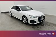 Audi A4 40 TDI Q 204hk S Line Cockpit Värm Matrix Rattvärme