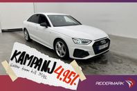 Audi A4 40 TDI Q 204hk S Line Värmare Cockpit 4,95% Ränta