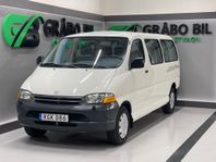 Toyota Hiace Minibuss 2.7 9-SITS UNIK 0% RÄNTA 36-MÅNADER