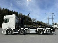 Scania R520 Kranväxlare med HIAB XS 322 SE VIDEO