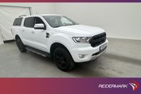 Ford ranger Limited 4x4 Värm Drag Skinn Diff MOMS 1-Brukare