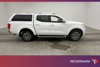 Nissan Navara Tekna 2.3dCi 4WD Värmare Diff Drag Skinn Moms